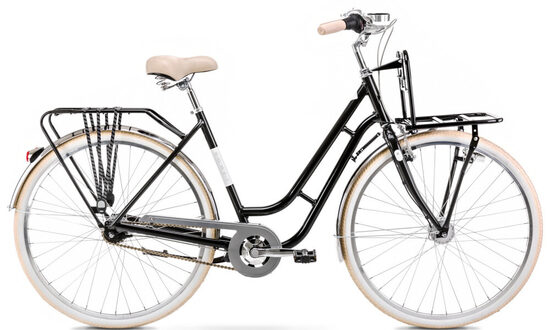  Велосипед Romet Luiza LUX 2025 black 28210656OA